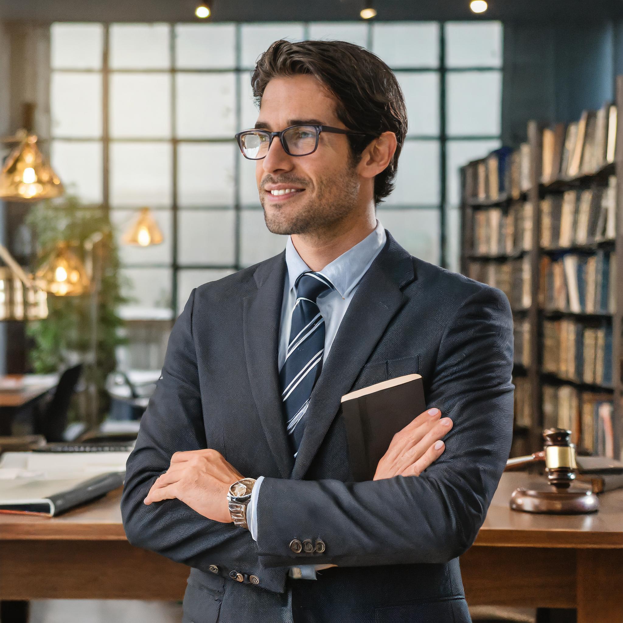 junger Mann, lässiger Business-Look, Büroatmosphäre